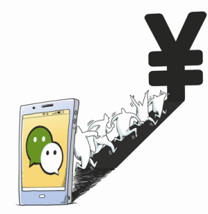 O2O微信影響力